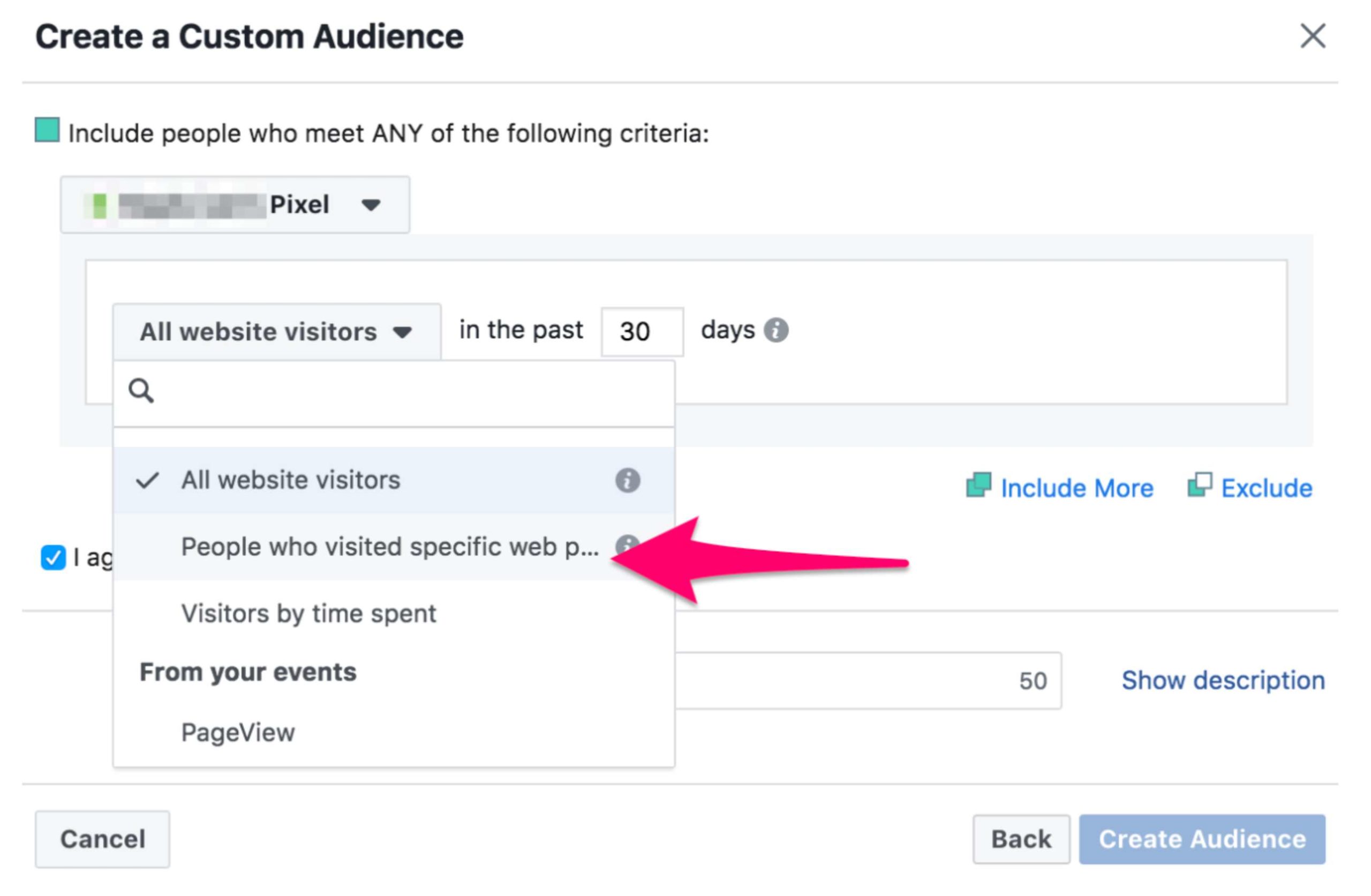 Facebook Remarketing Audiences