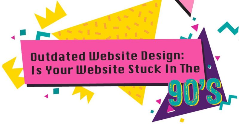 Outdated Web Design